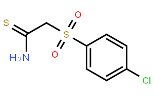 2-(4-Chlorophenylsulfonyl)thioacetamide
