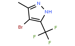 4-溴-3-甲基-5-(三氟甲基)-1H-吡唑