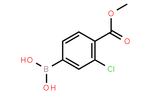 3-氯-4-甲氧羰基苯基硼酸