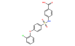 4-[4-(2-Chlorophenoxy)phenylsulfonylamino]benzoic acid