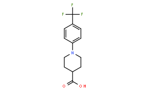 1-(4-三氟甲基苯基)哌啶-4-羧酸