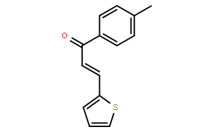 3-(2-Thienyl)-1-(p-tolyl)-2-propen-1-one