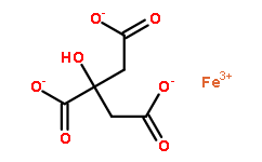 檸檬酸鐵五水物