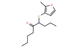 4-(2-Methyl-3-furylthio)-5-nonanone