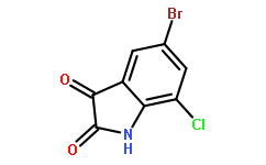 5-Bromo-7-chloro-2,3-dihydro-1H-indole-2,3-dione