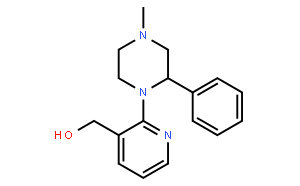 2-(4-甲基-2-苯基-1-哌嗪基)-3-吡啶甲醇