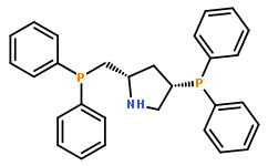 (2S,4S)-(-)-4-二苯基膦-2-(二苯基膦甲基)-吡咯烷