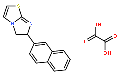 5,6-二氢-6-(2-萘基) 咪唑并[2,1-b]噻唑草酸盐