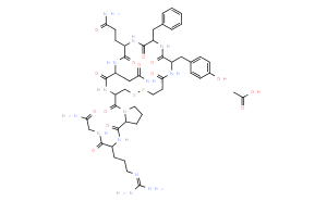 Vasopressin,1-(3-mercaptopropanoic acid)-8-D-arginine-, monoacetate (salt) (9CI)