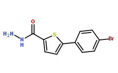 5-(4-溴苯基)噻吩-2-甲酰肼