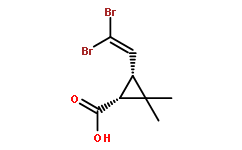 3-(2,2-二溴乙烯基)-2,2-二甲基-(1-环丙烷)羧酸(顺式异构体)cis-3-(2,2-Dibromovinyl)-2,2-dimethylcyclopropane-1-carboxylic acid