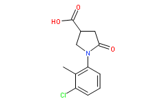 1-(3-Chloro-2-methylphenyl)-5-oxopyrrolidine-3-carboxylic Acid