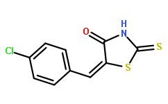 5-[1-(4-Chloro-phenyl)-meth-(Z)-yli dene]-2-thioxo-thiazolidin-4-one