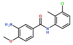 3-氨基-N-(3-氯-2-甲基苯基)-4-甲氧基苯甲酰胺