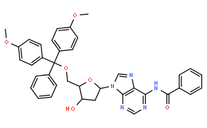 N6-苯甲酰基-5′-O-(4,4′-二甲氧基三苯基)-2′-脱氧腺苷