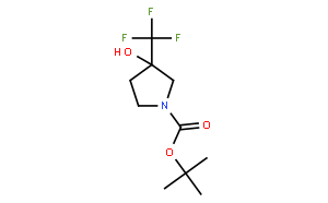 3-羟基-3-(三氟甲基)吡咯烷-1-羧酸叔丁酯