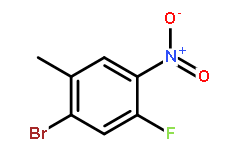 1-broMo-5-fluoro-2-Methyl-4-nitrobenzene