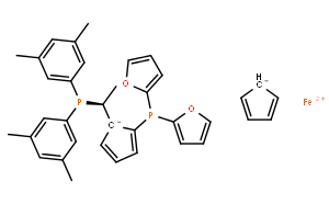 (S)-1-{(1S)-2-[二(2-呋喃基)膦基]二茂铁基}乙基二(3,5-二甲苯基)膦