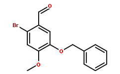 2-溴-4-甲氧基-5-苄氧基苯甲醛