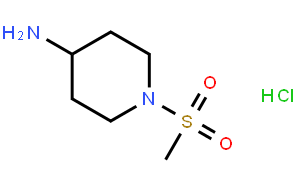 1-(METHYLSULFONYL)PIPERIDIN-4-AMINE HYDROCHLORIDE