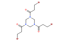 1,3,​5-​Triazine, 1,​3,​5-​tris(3-​bromo-​1-​oxopropyl)​hexahydro- (9CI)