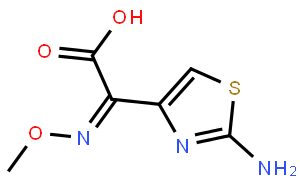 2-(2-氨基噻唑-4-基)-2-甲氧亚胺乙酸,主要为顺式