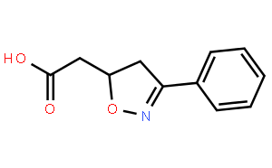 4,5-Dihydro-3-phenyl-5-isoxazoleaceticacid