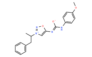 N-[[(4-Methoxyphenyl)amino]carbonyl]-3-(1-methyl-2-phenylethyl)sydnone Imine