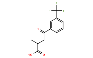 2-Methyl-4-oxo-4-[3-(trifluoromethyl)phenyl]butyric acid