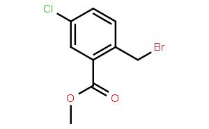 2-(溴甲基)-5-氯苯甲酸甲酯
