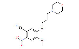 2-Amino-4-methoxy-5-(3-morpholinopropoxy)benzonitrile