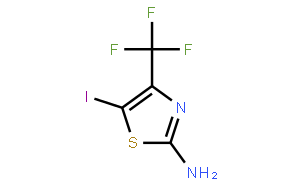 5-Iodo-4-(trifluoromethyl)-1,3-thiazol-2-amine