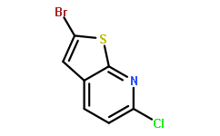 2-溴-6-氯噻吩并[2,3-b]吡啶