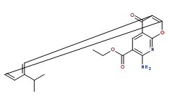 2-氨基-7-异丙基-5-氧代-5H-[1]苯并吡喃[2,3-b]吡啶-3-羧酸乙酯