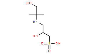 3-[N-（1，1-二甲基-2-羟乙基）]氨基-2-羟丙烷磺酸 AMPSO, free acid