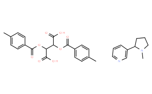 R-(+)-Nicotine Di-p-toluoyl-D-tartrate Salt