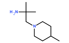 1,1-dimethyl-2-(4-methylpiperidin-1-yl)ethylamine