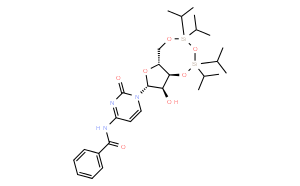N4-Benzoyl-3',5'-O-(1,1,3,3-tetraisopropyl-1,3-disiloxanediyl)cytidine