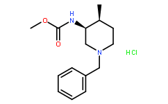 Methyl N-(cis)-1-benzyl-4-methylpiperidin-3-yl]-carbamate hydrochloride