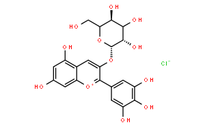 氯化飞燕草素-3-O-葡萄糖苷