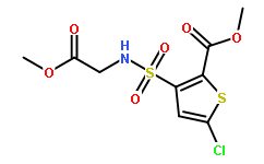 5-氯-3-(N-乙酸甲酯-N-甲磺酰基)-噻吩-2-甲酸甲酯