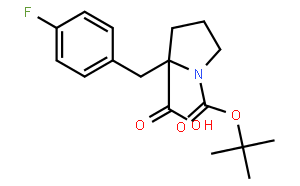 1-(tert-butoxycarbonyl)-2-(4-fluorobenzyl)-D-proline