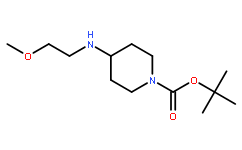 4-(2-甲氧基乙胺)哌啶-1-羧酸叔丁酯