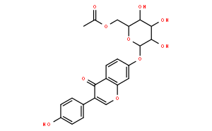 Daidzin 6''-O-Acetate