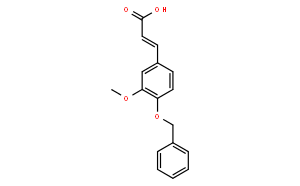4-Benzyloxy-3-methoxycinnamic acid