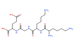 Melanotropin-Potentiating Factor acetate salt H-Lys-Lys-Gly-Glu-OH acetate salt