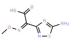 2-(5-氨基-1,2,4-噻二唑-3-基)-2-甲氧亚氨基乙酸