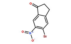 5-溴-6-硝基-2,3-二氢-1H-茚-1-酮