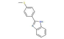2-(4-[Methylthio]phenyl)-1H-benzimidazole