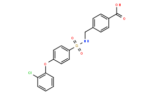 4-[4-(2-Chlorophenoxy)phenylsulfonylaminomethyl]benzoic acid
